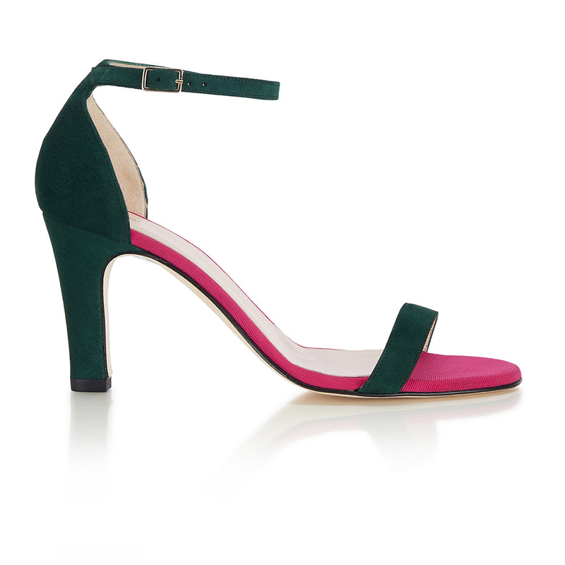 Out Out Sandal - Emerald Suede