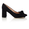 Bow Pump Heel - Black